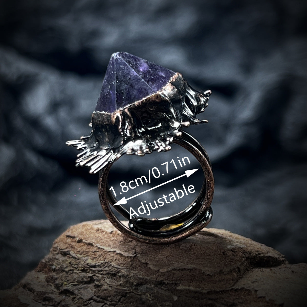 The Celestial Core Collection — Sunburst Amulet Rings