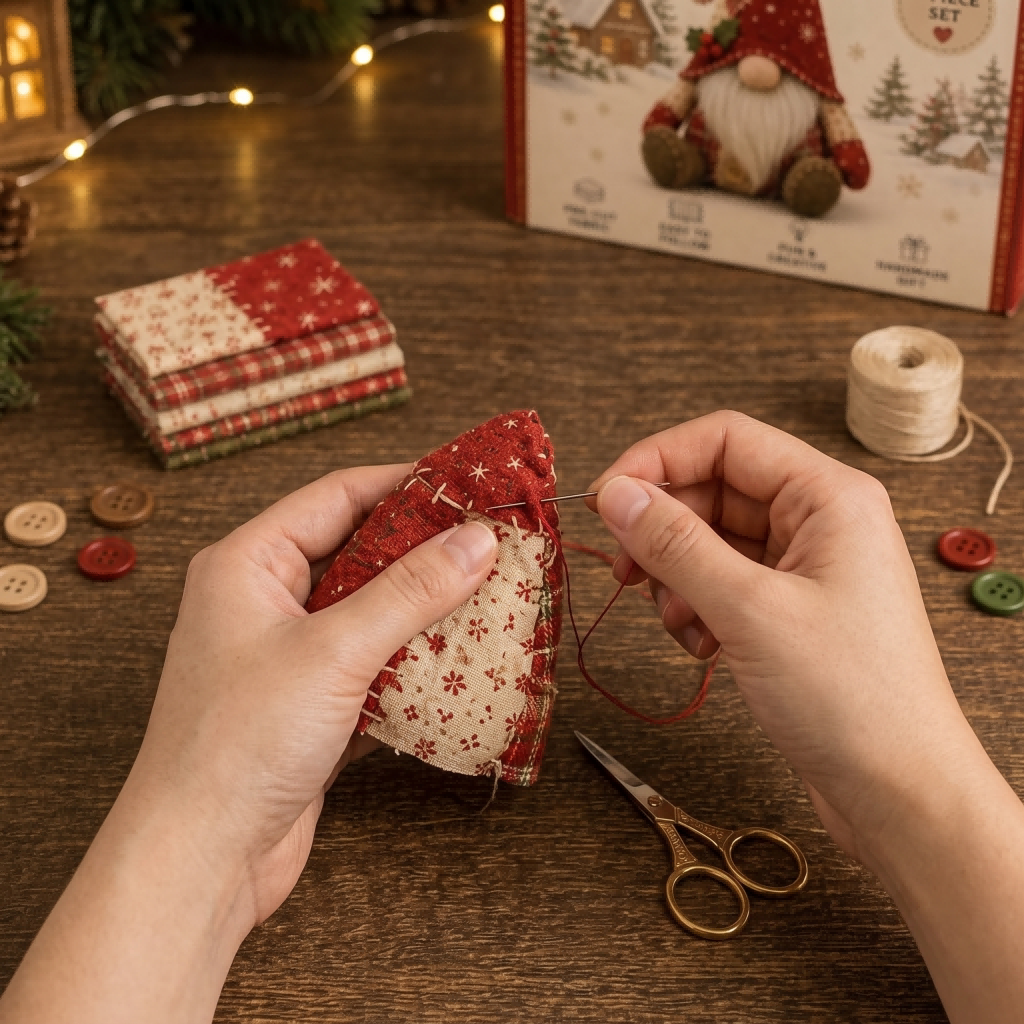 Stitch a Little Magic into Your Home: Meet the Patchwork Gnomes! ✨🍄