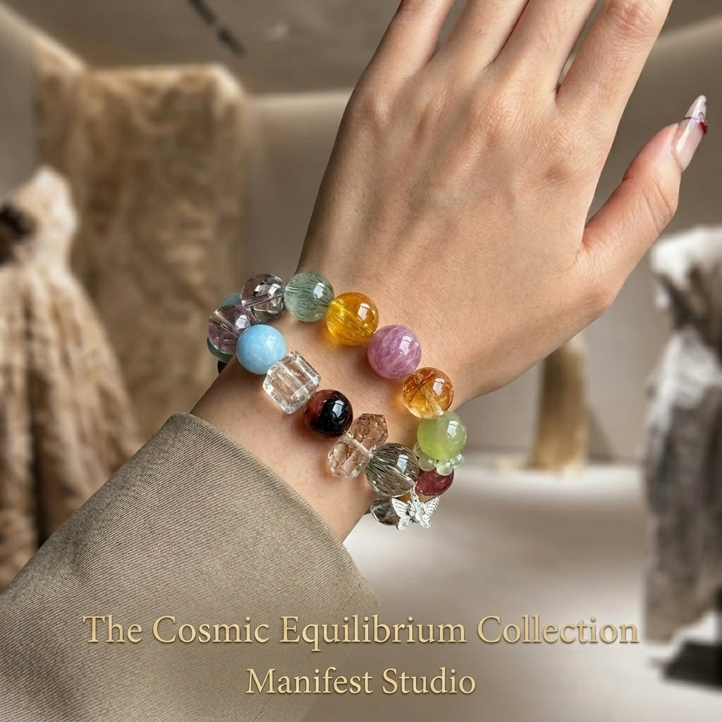 The Cosmic Equilibrium — Ultimate Full-Spectrum Five Elements Energy Bracelet