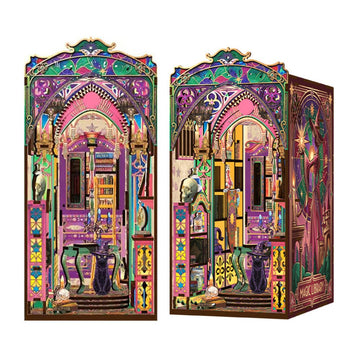 Phantom Archive - Magical Library DIY Book Nook Kit with Touch LED Light