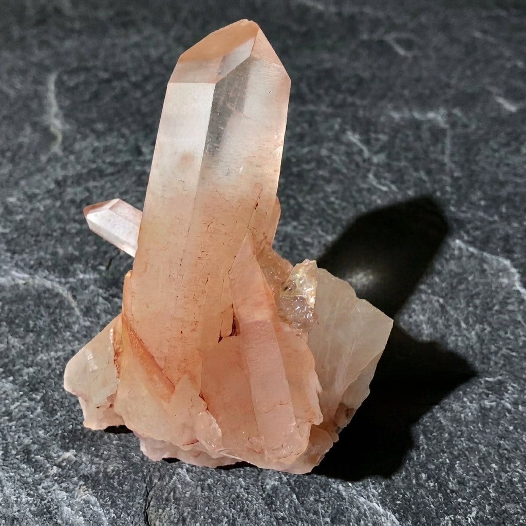 The Lemurian Hearth Cluster — Raw Fire Quartz Generator
