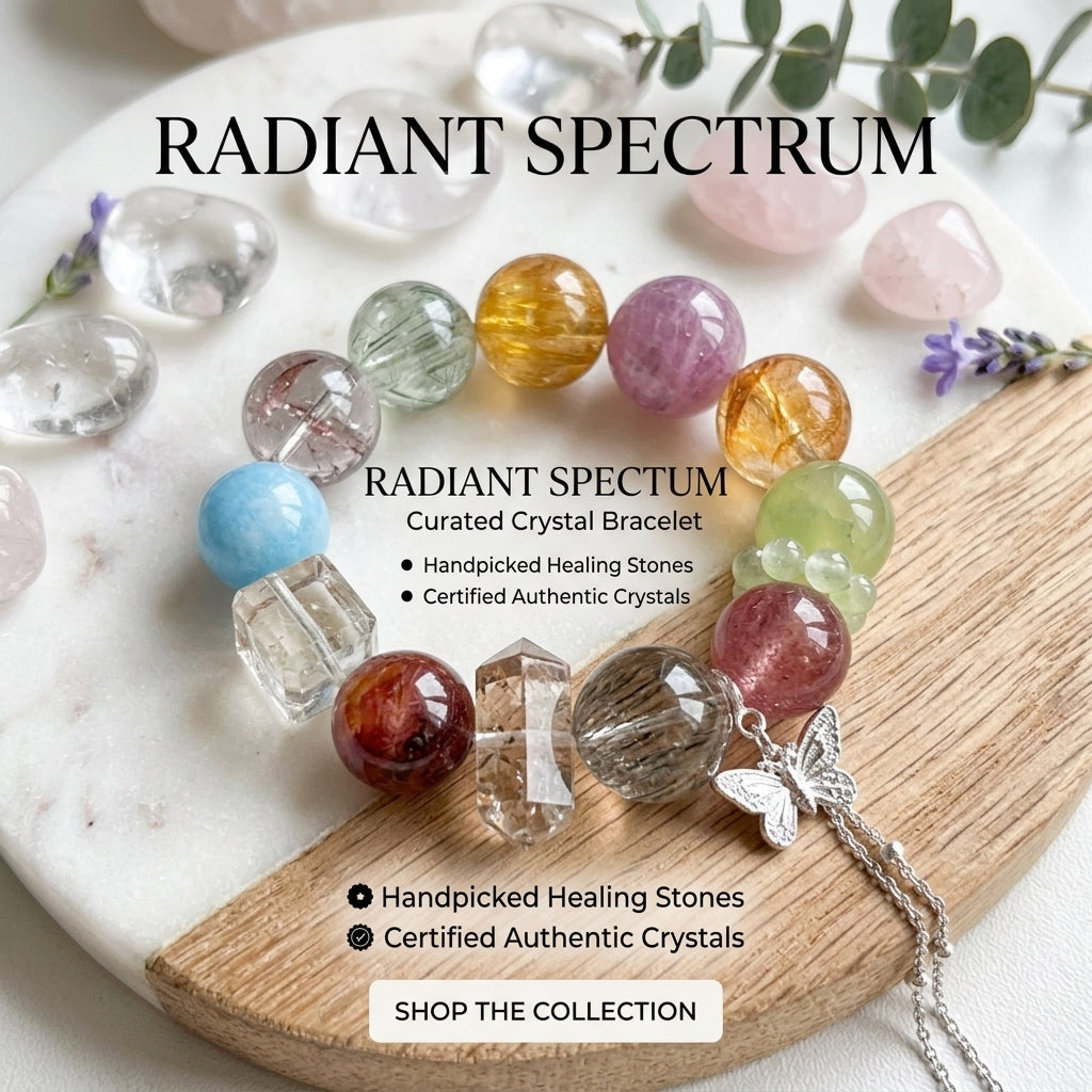 The Cosmic Equilibrium — Ultimate Full-Spectrum Five Elements Energy Bracelet