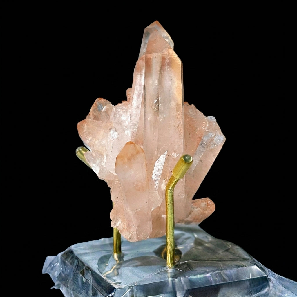 The Lemurian Hearth Cluster — Raw Fire Quartz Generator
