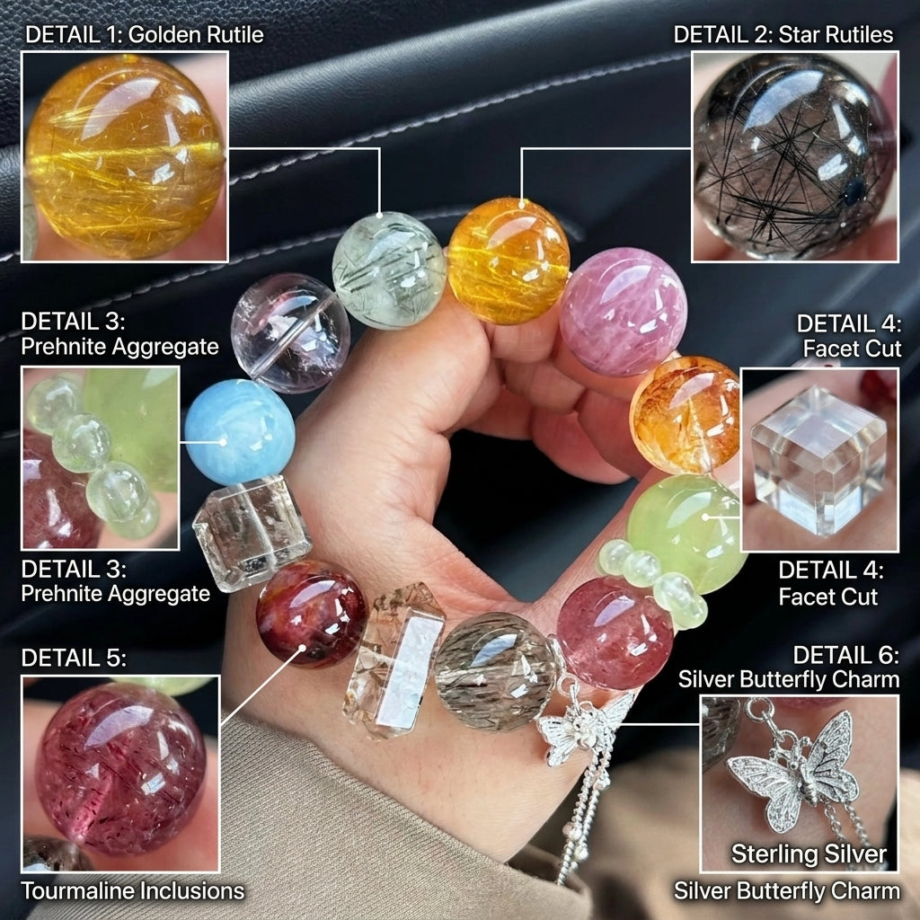The Cosmic Equilibrium — Ultimate Full-Spectrum Five Elements Energy Bracelet