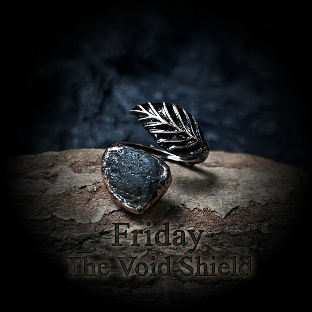 The Alchemist’s Wardrobe — 7-Day Raw Elemental Ring Set