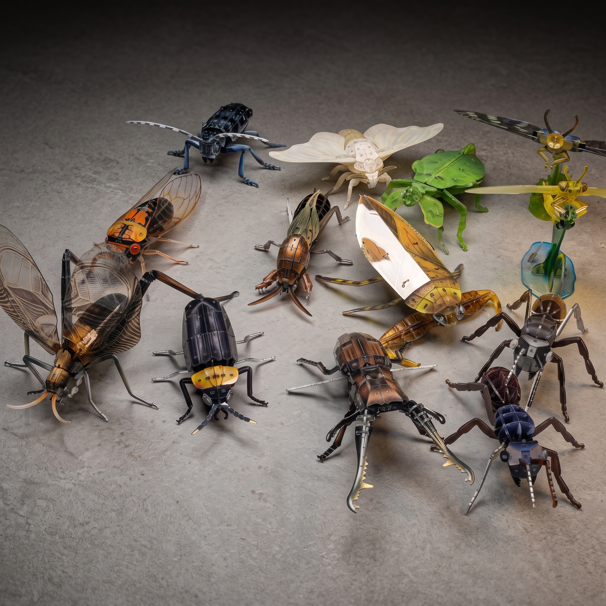 3D Longhorn Beetle Acrylic Puzzle Kit - Stacked Wing Tale Series | No-Glue DIY Mechanical Model