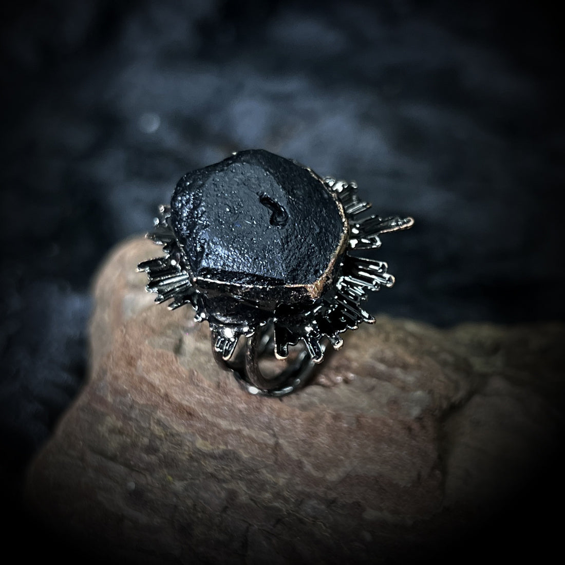 The Celestial Core Collection — Sunburst Amulet Rings