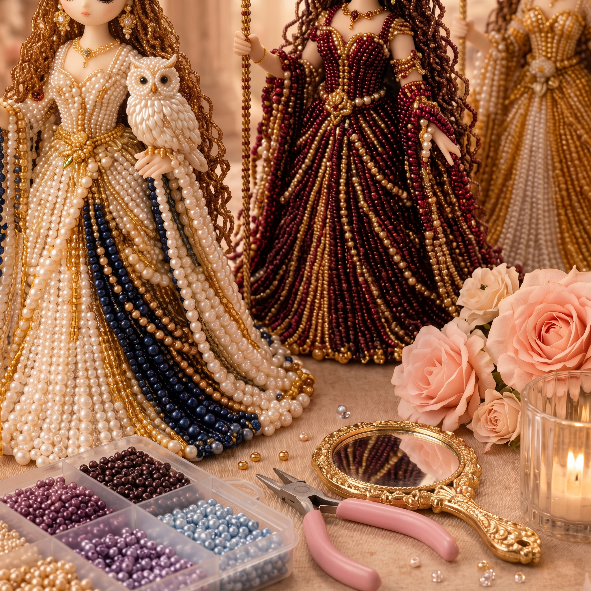 Divine Goddess 3D Beaded Crystal Kit